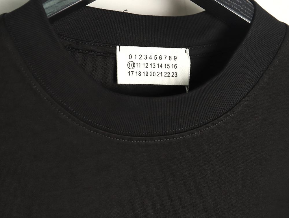 Maison Margiela musical note letter print short-sleeved T-shirt TSK1