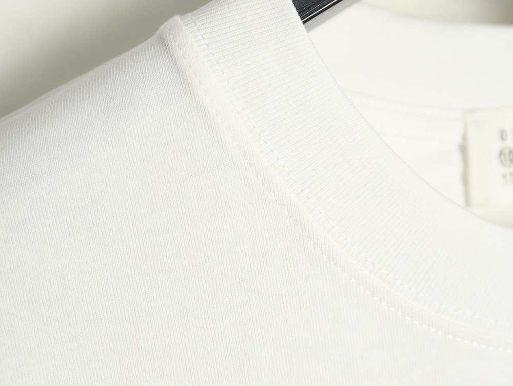 Maison Margiela double m print short-sleeved T-shirt
