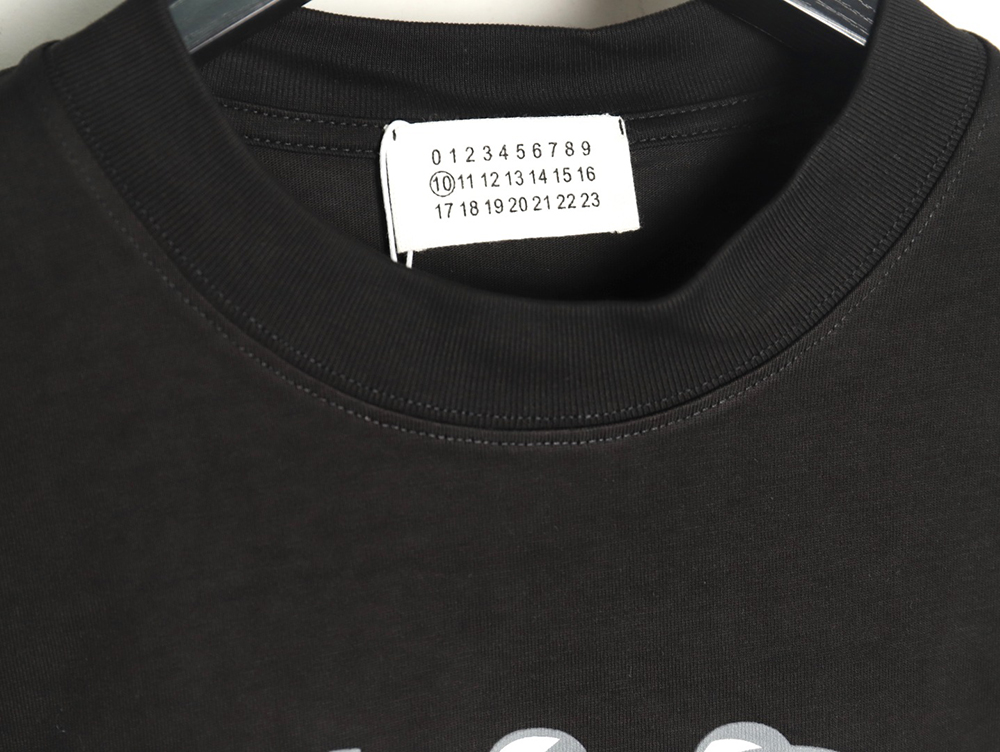 Maison Margiela double m print short-sleeved T-shirt TSK1
