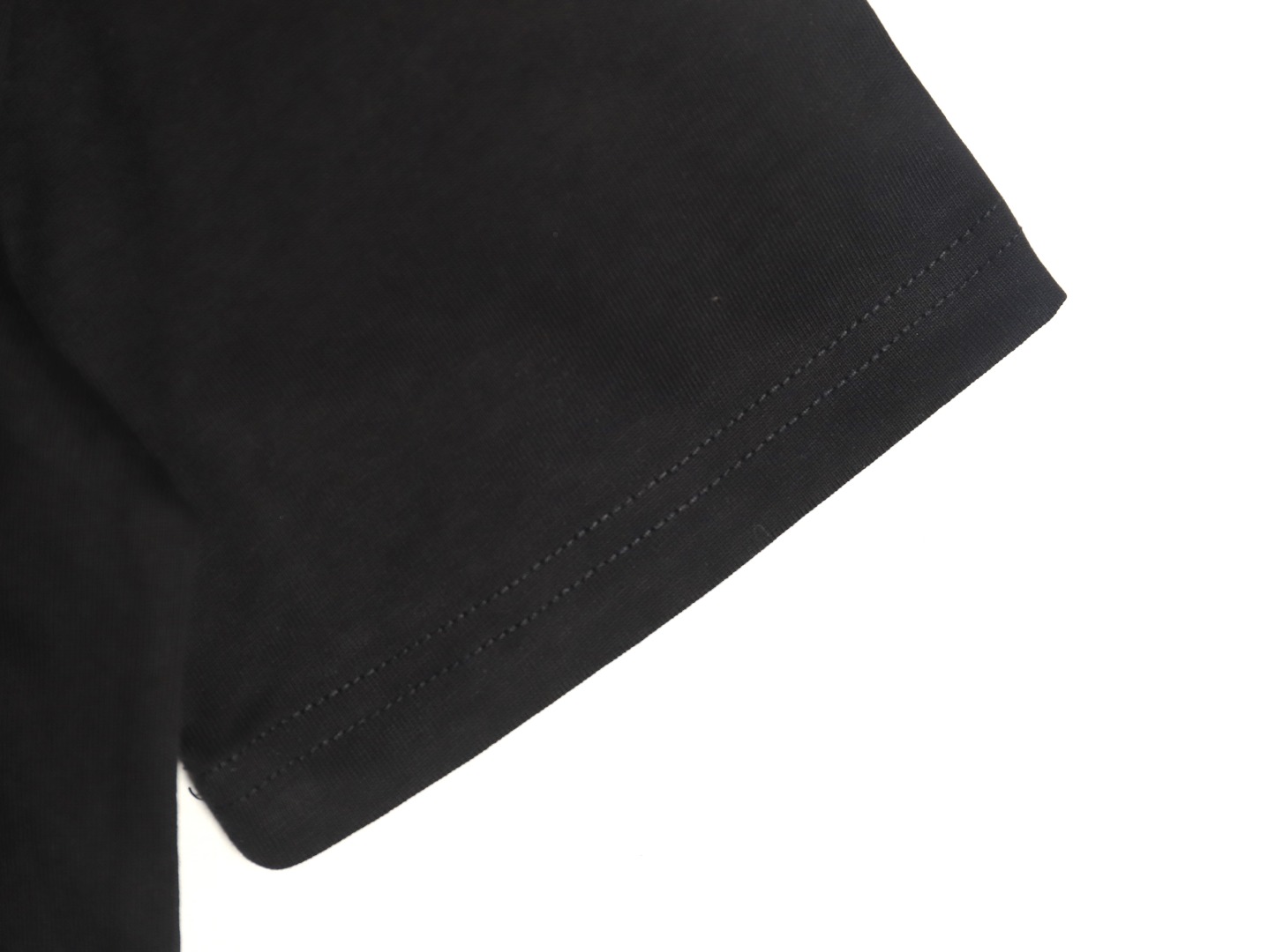 Prada triangle logo leather tag pocket short sleeves TSK1