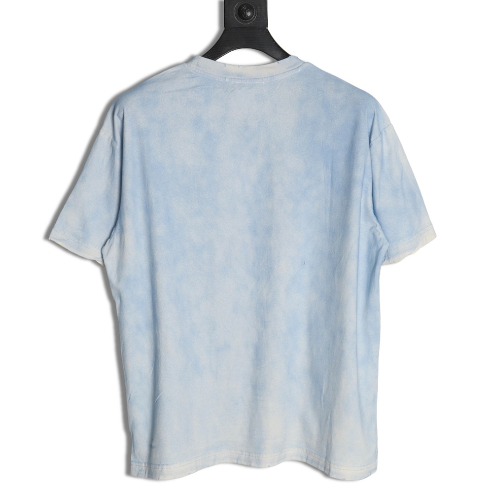 Acne Studios Gradient Mottled 1996 Lettering Print Short Sleeve T-shirt TSK1
