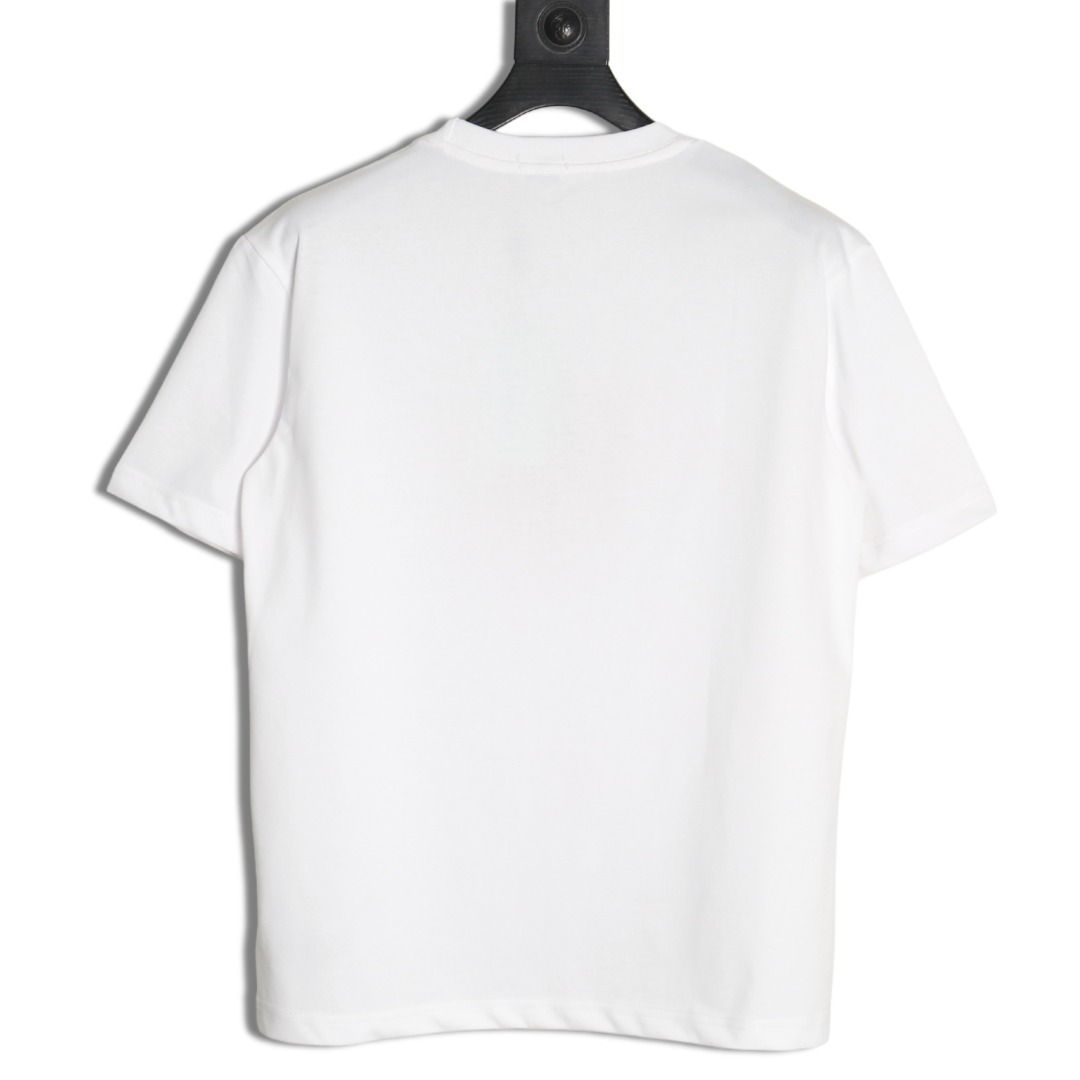 Burberry Gold Leaf Logo Short Sleeve T-Shirt