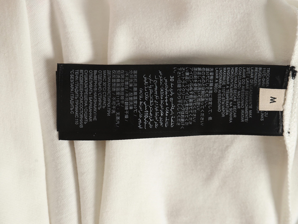 Balenciaga Fashion Newspaper Print Thickened Short Sleeve T-Shirt