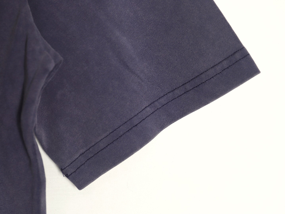 Balenciaga E-sports Letter Washed Short Sleeve T-Shirt