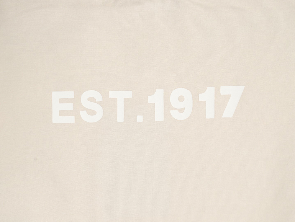 Balenciaga EST.1917 Simple Fashion Printed Short Sleeve T-shirt