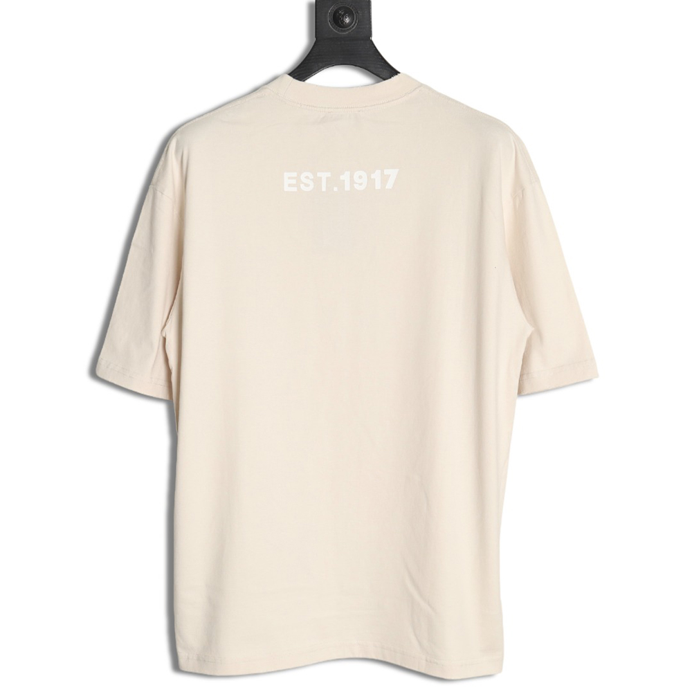 Balenciaga EST.1917 Simple Fashion Printed Short Sleeve T-shirt