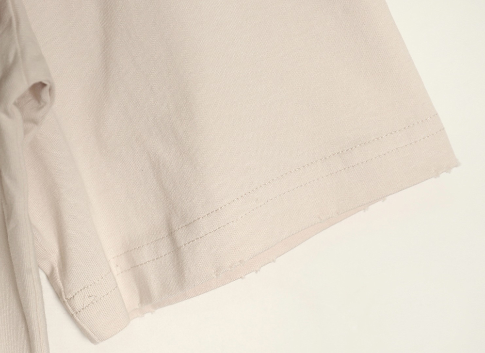 Balenciaga EST.1917 Simple Fashion Printed Short Sleeve T-shirt