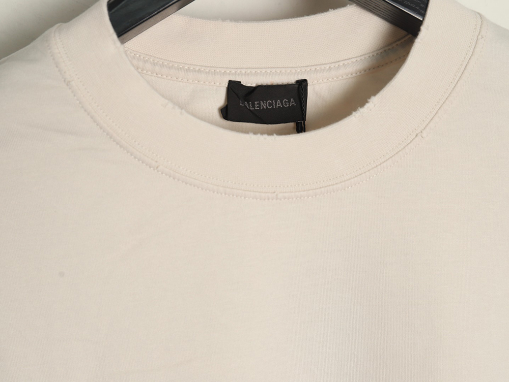 Balenciaga EST.1917 Simple Fashion Printed Short Sleeve T-shirt