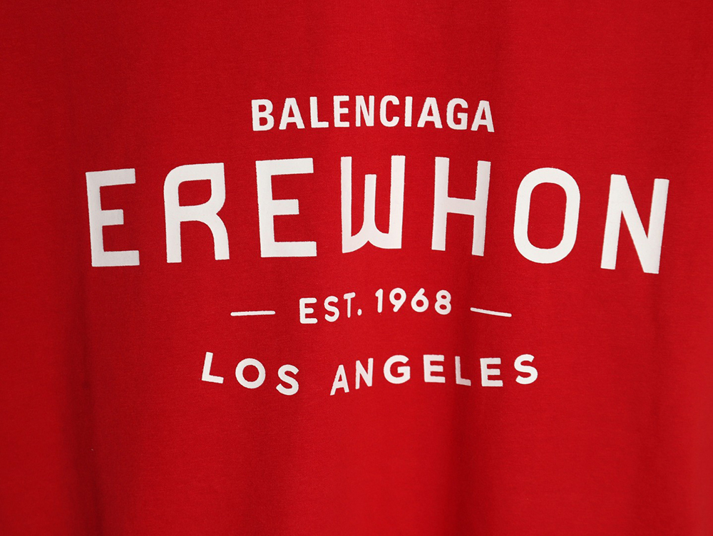 Balenciaga erewhon Supermarket Joint Print Short Sleeve T-Shirt