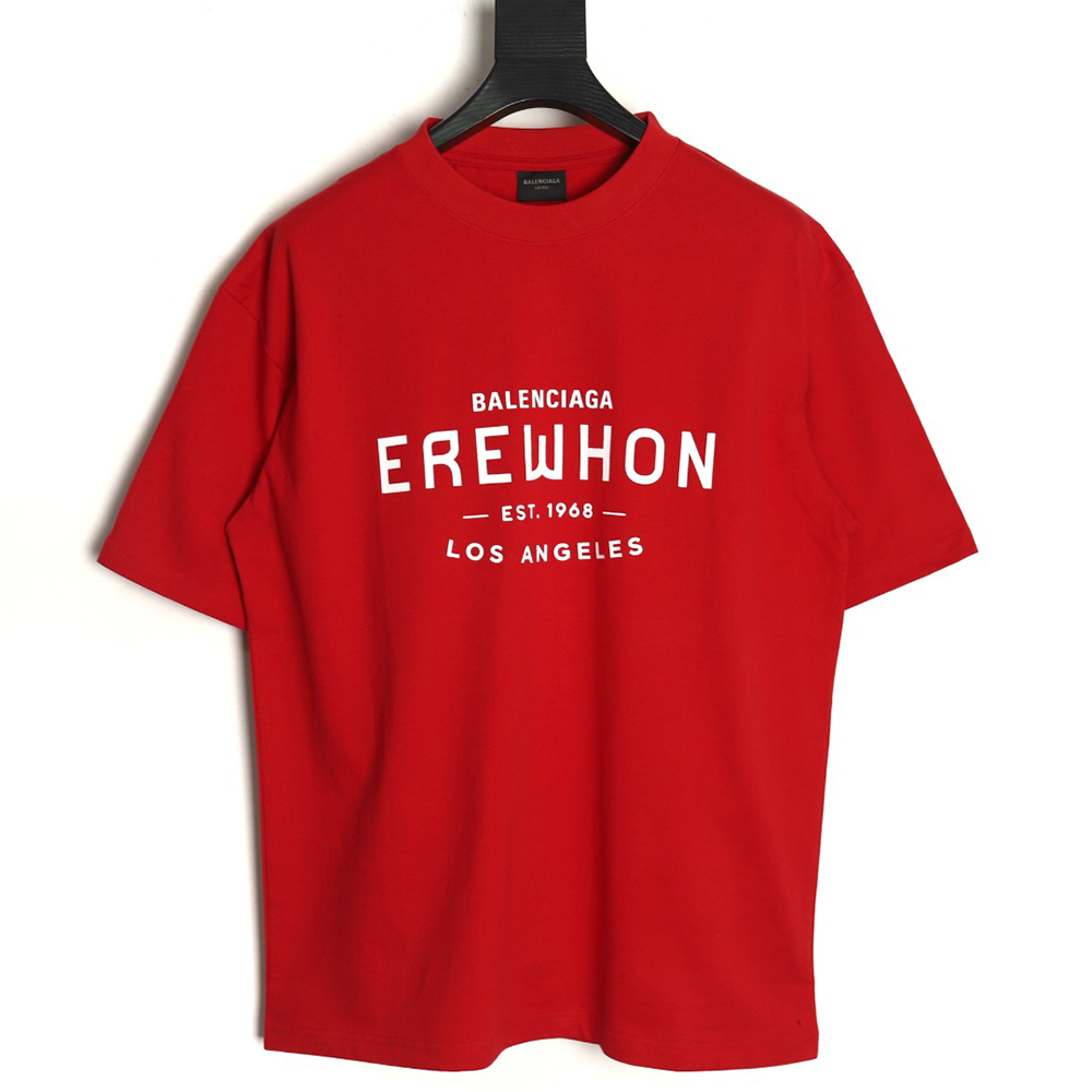 Balenciaga erewhon Supermarket Joint Print Short Sleeve T-Shirt