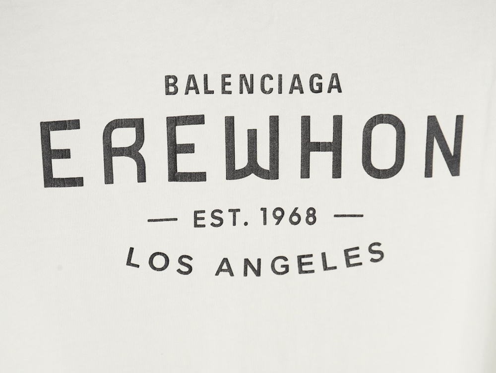 Balenciaga erewhon supermarket collaboration limited short-sleeved T-shirt TSK1