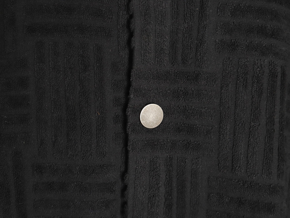 Bottega Veneta Towel Weave Short Sleeve Shirt TSK1