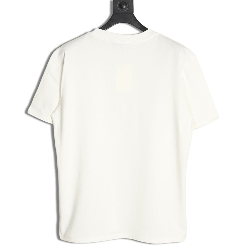 Celine distressed logo print short sleeves