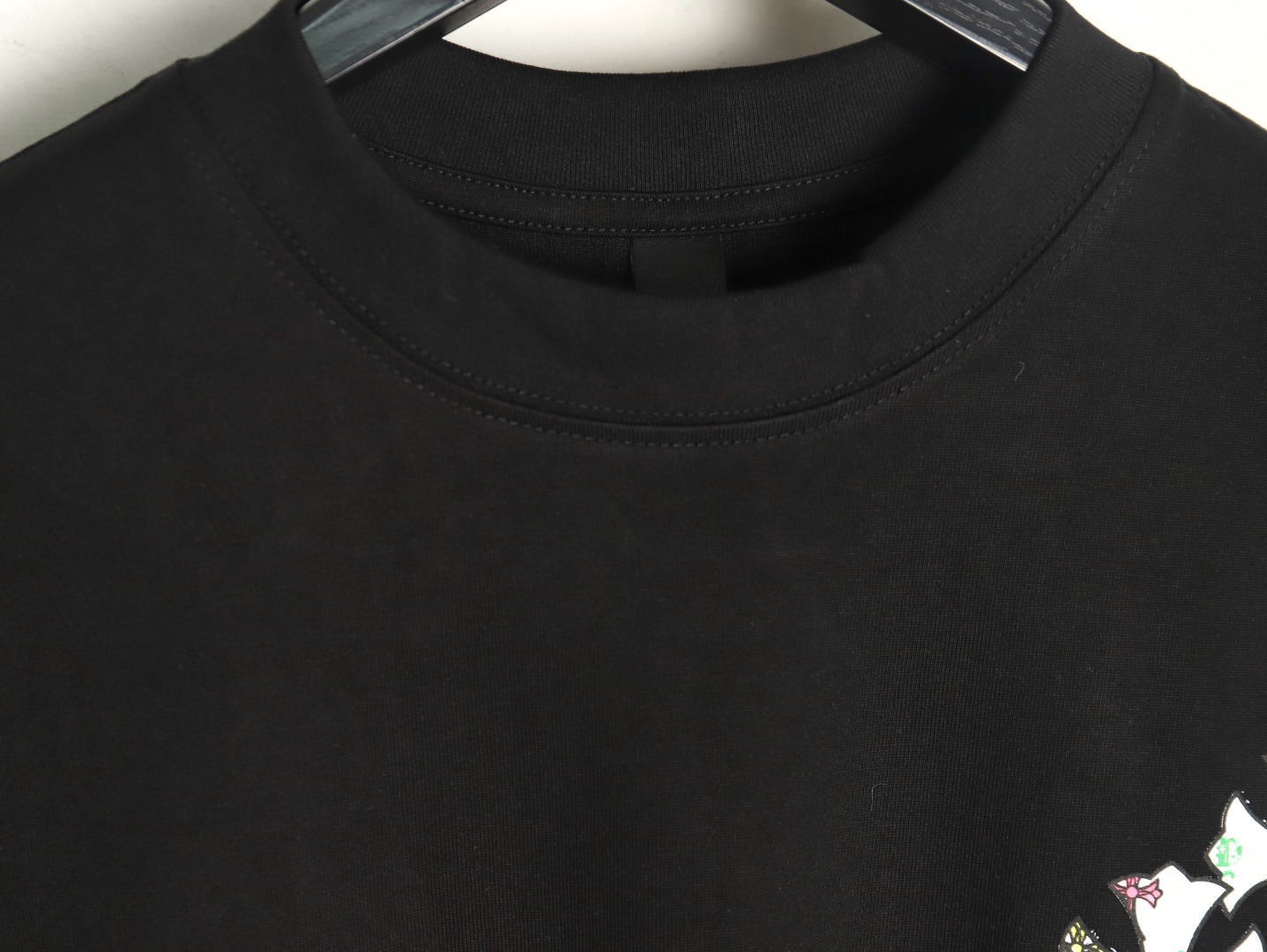 Chrome Hearts Sanskrit cross embroidered T-shirt