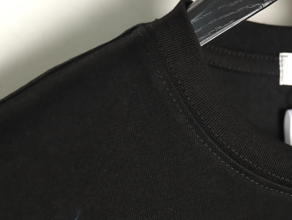Dior chest logo embroidered lettering short sleeve T-shirt TSK1