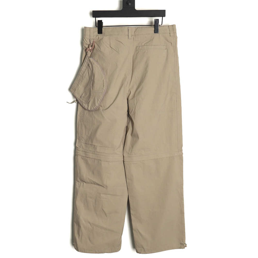 Dior detachable saddle bag cargo trousers