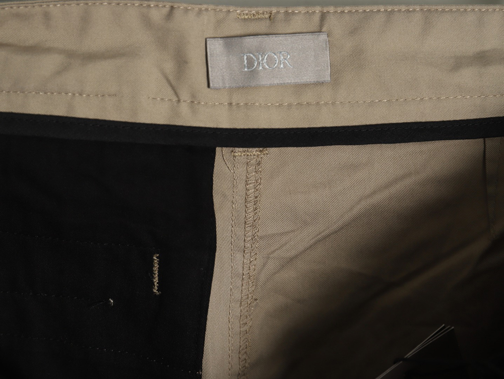 Dior detachable saddle bag cargo trousers