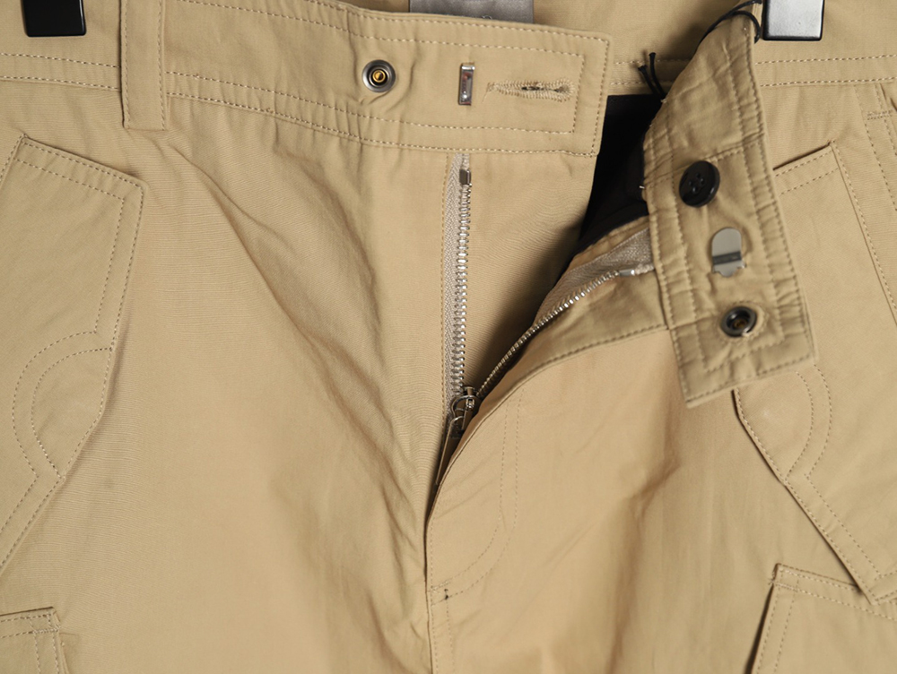 Dior Lock-Button Cargo Shorts