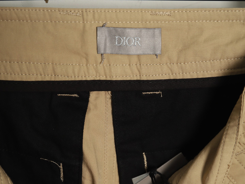 Dior Lock-Button Cargo Shorts