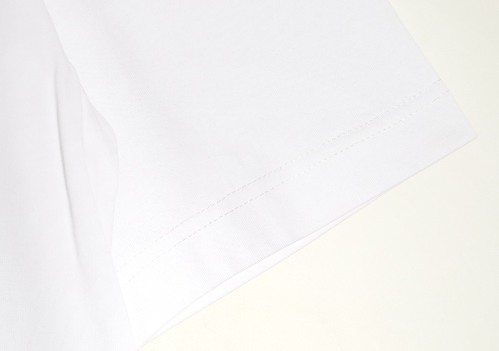 Givenchy shoulder hand-painted letter print short sleeves