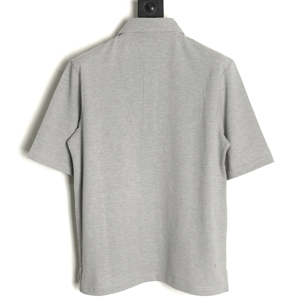 Hermes Double Pocket Polo Short Sleeve T-Shirt