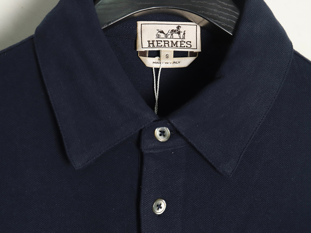 Hermes Double Pocket Polo Short Sleeve T-Shirt TSK1