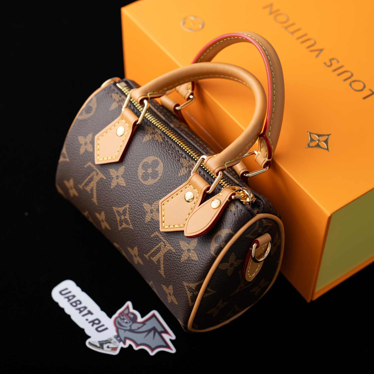 Louis Vuitton Nano Speedy Bags M81085 16*10*7.6cm