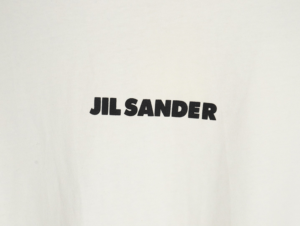 JIL SANDER Lettering Printed Short-Sleeved T-Shirt