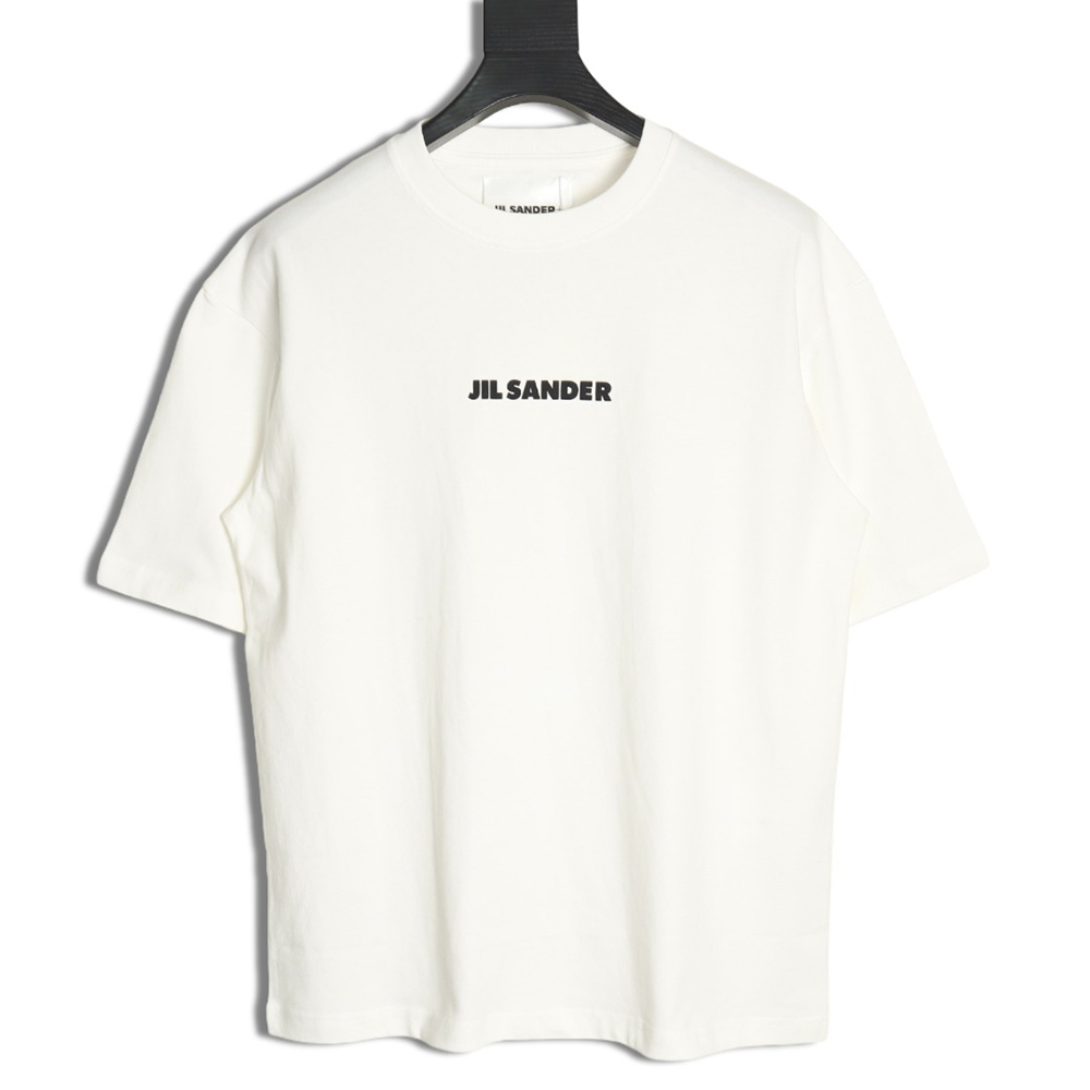 JIL SANDER Lettering Printed Short-Sleeved T-Shirt