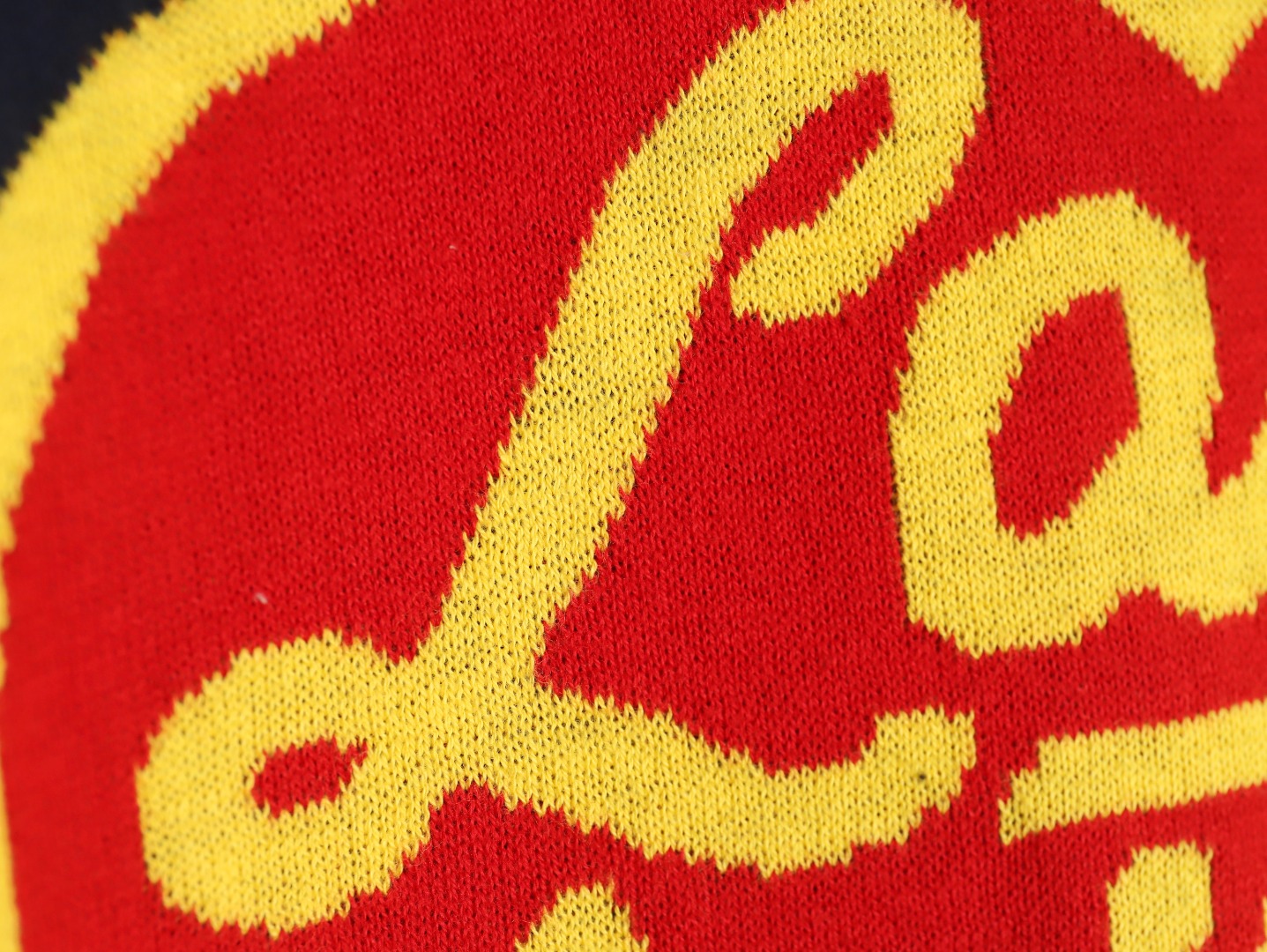 Louis Vuitton Nigo Heart Jacquard Wool Short Sleeves