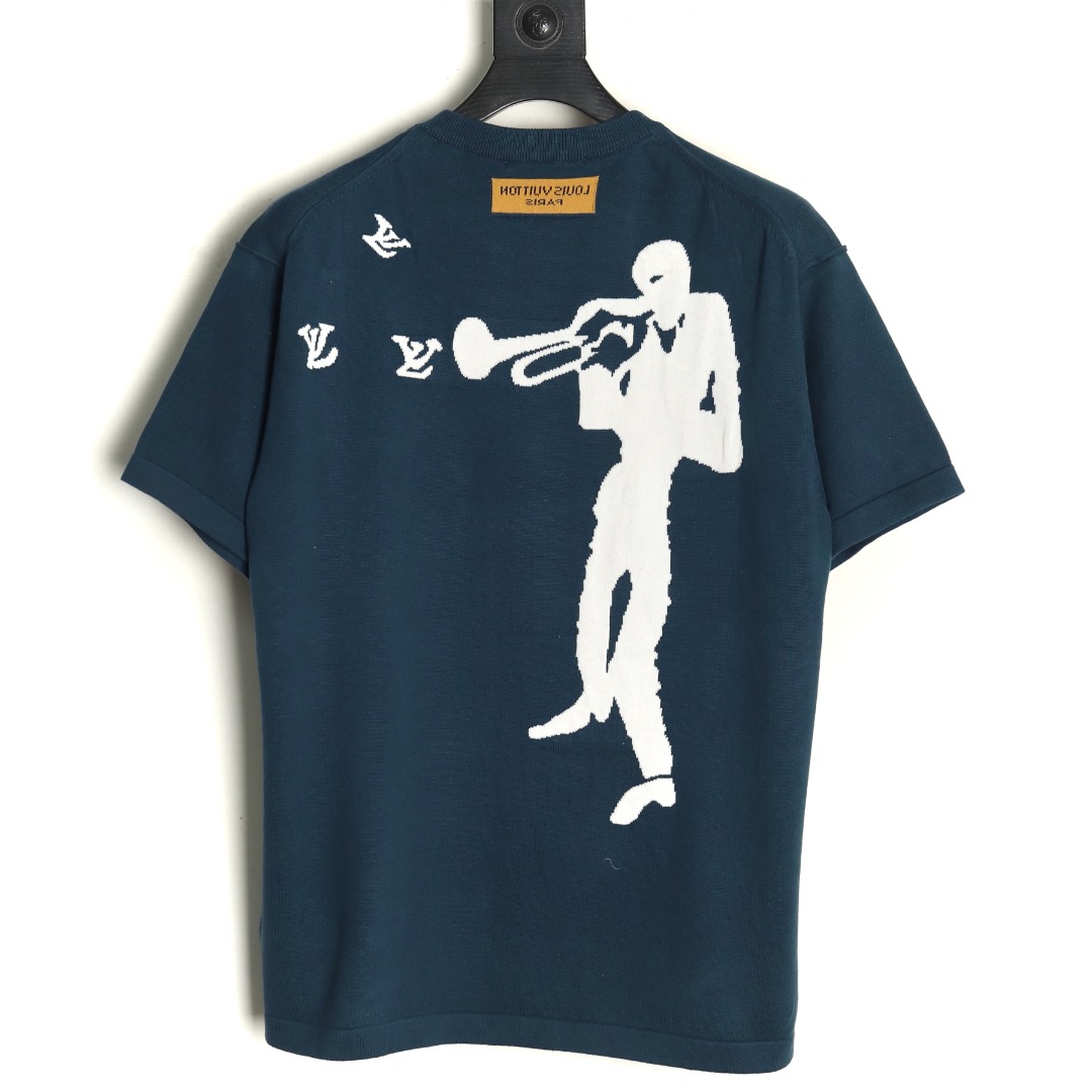 Louis Vuitton Jazz Trumpeter Knit Short Sleeve