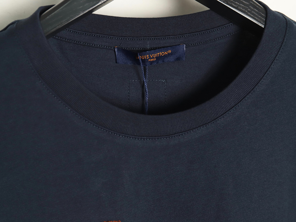 Louis Vuitton embroidered lettering short-sleeved T-shirt TSK1