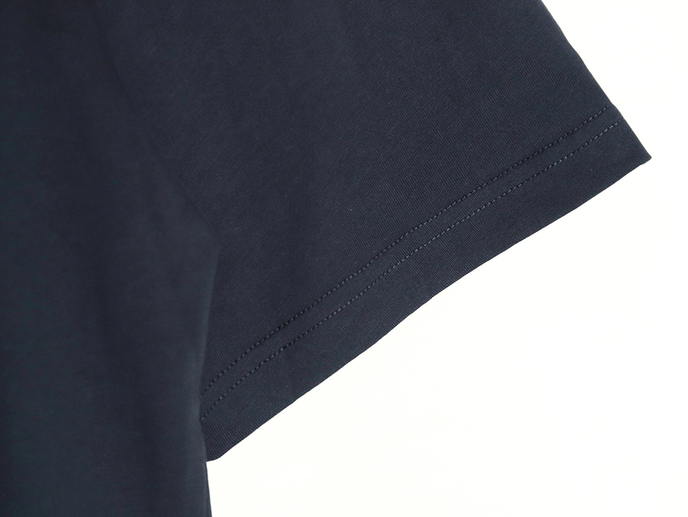 Louis Vuitton embroidered lettering short-sleeved T-shirt TSK1