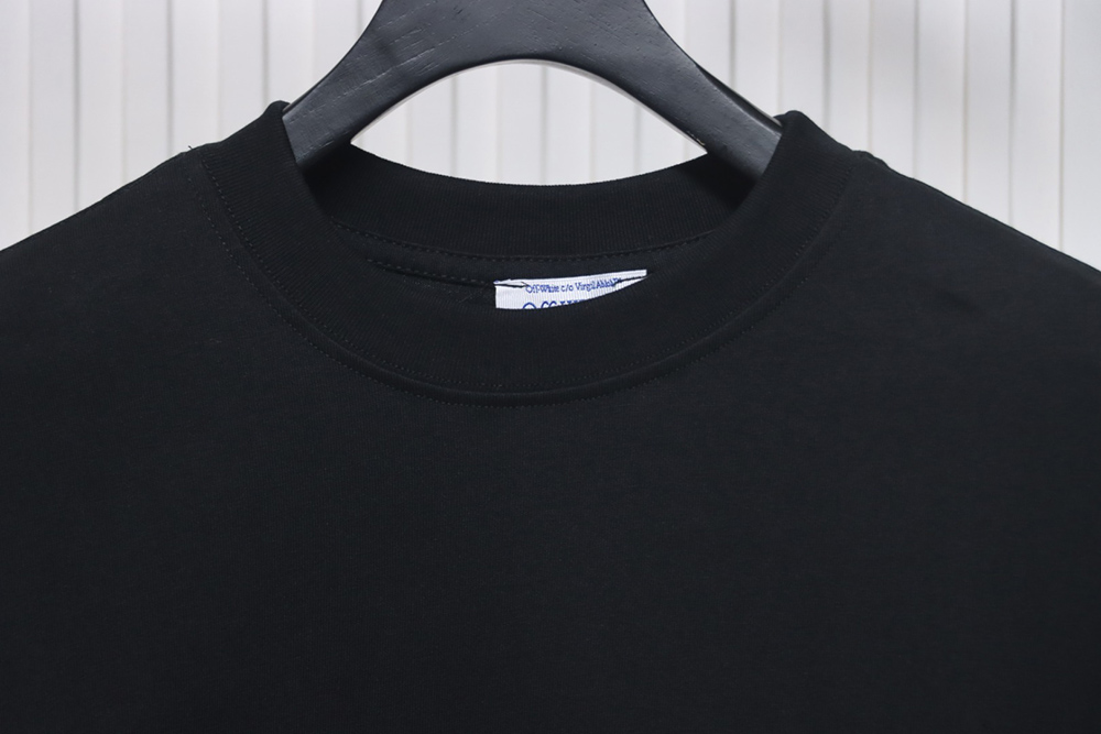 Off-White eye letter logo short-sleeved T-shirt