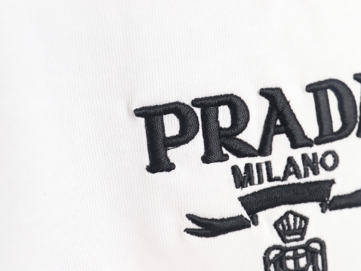 Prada chest small logo short sleeves