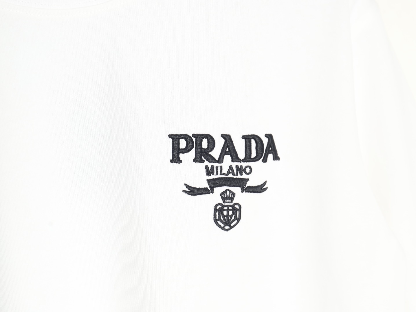 Prada chest small logo short sleeves