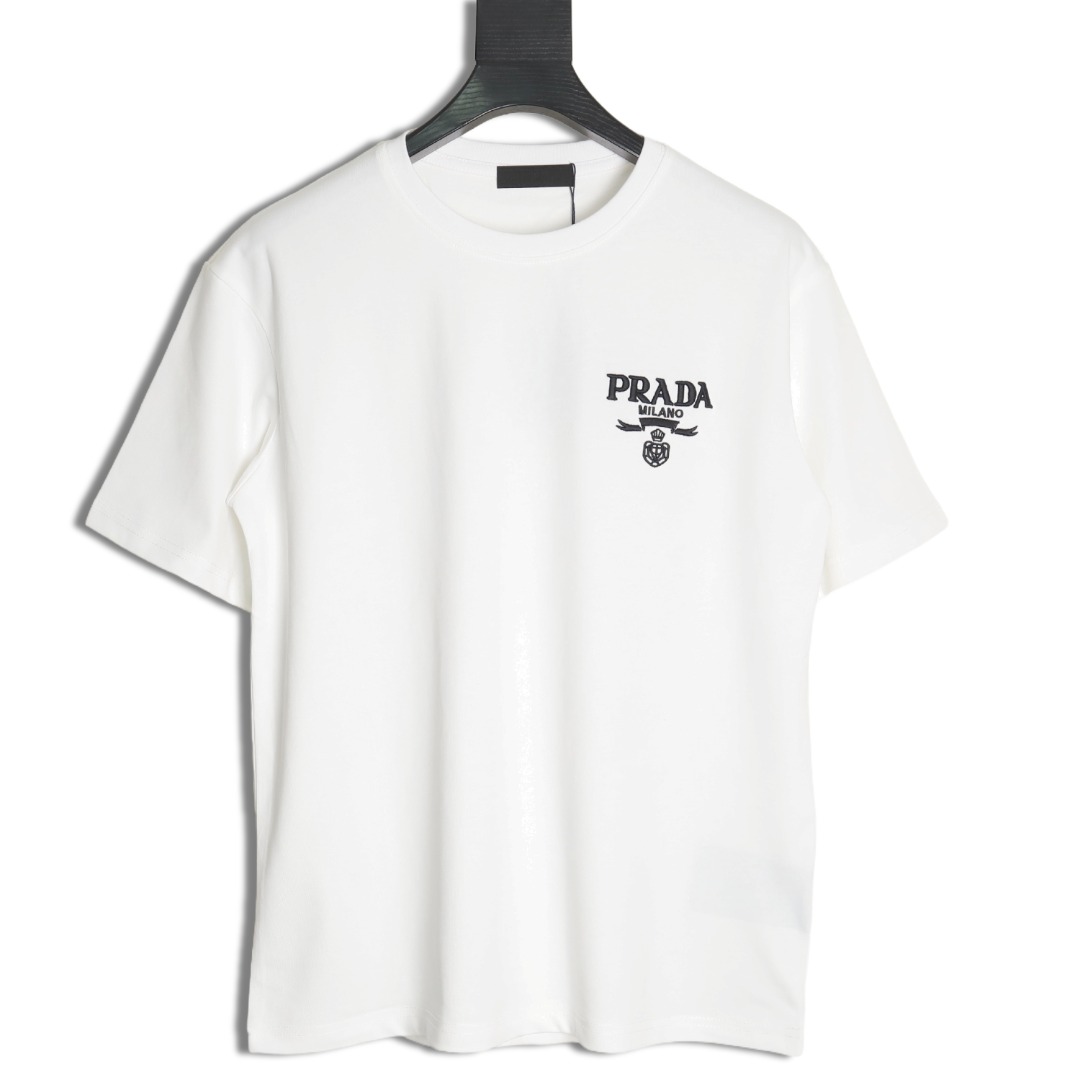 Prada chest small logo short sleeves