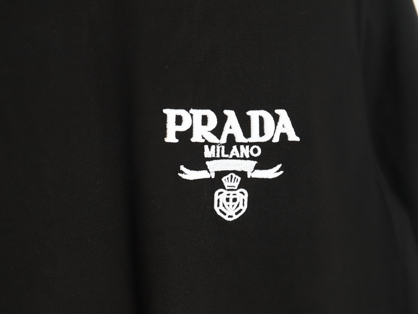 Prada chest small logo short sleeves TSK1