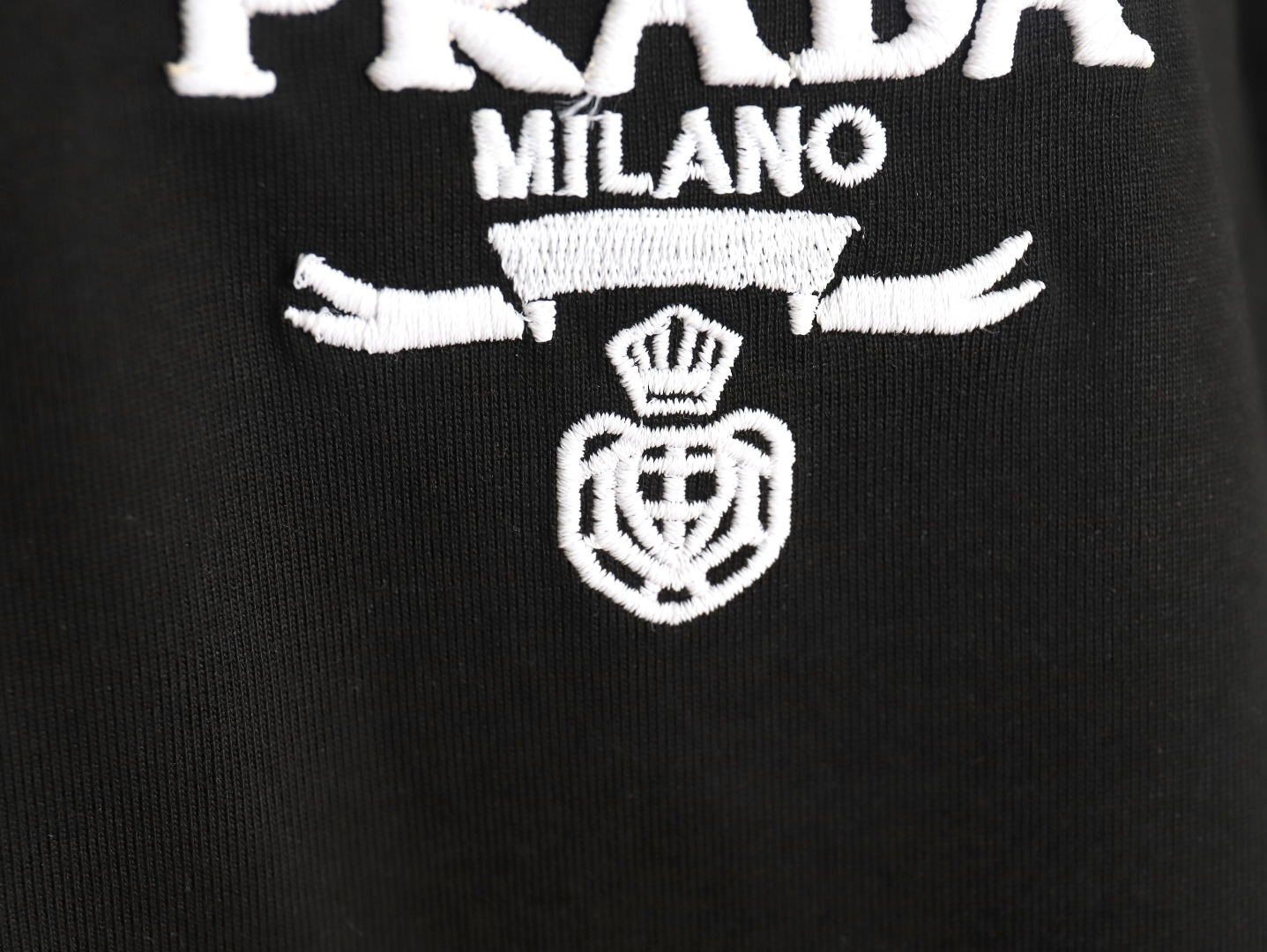 Prada chest small logo short sleeves TSK1