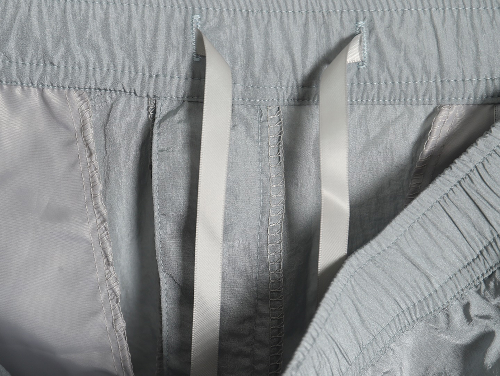 Stone Island Solid Metallic Nylon Stretch Pants