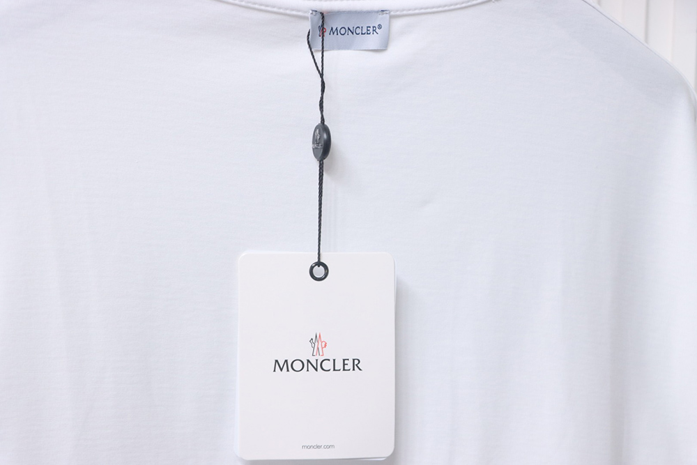 Moncler chest logo print short sleeves