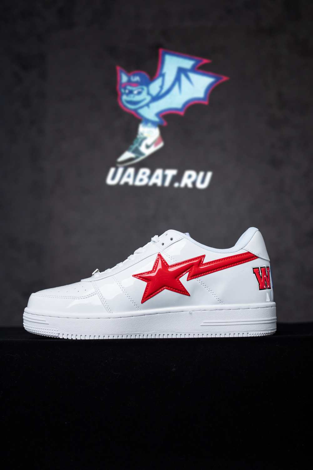 Bapesta Low 'White Shark Face'
