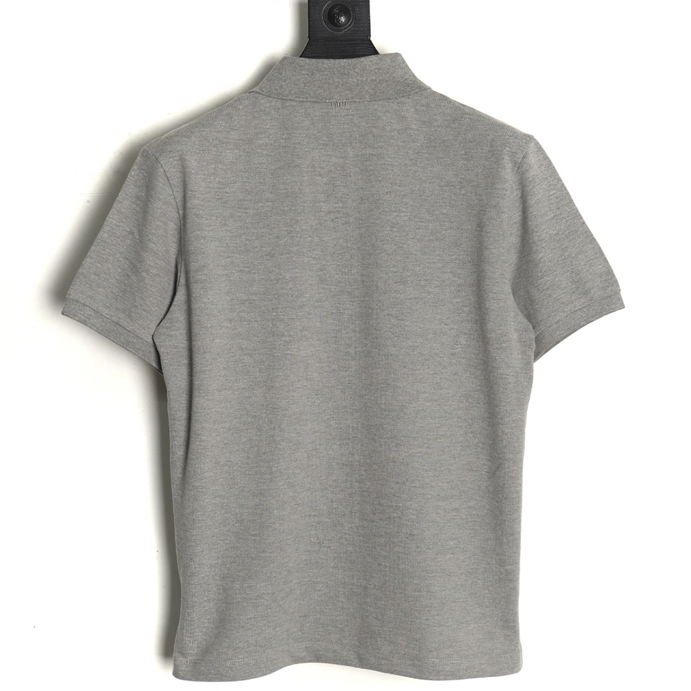 Ami Paris love embroidered Polo short sleeves TSK1