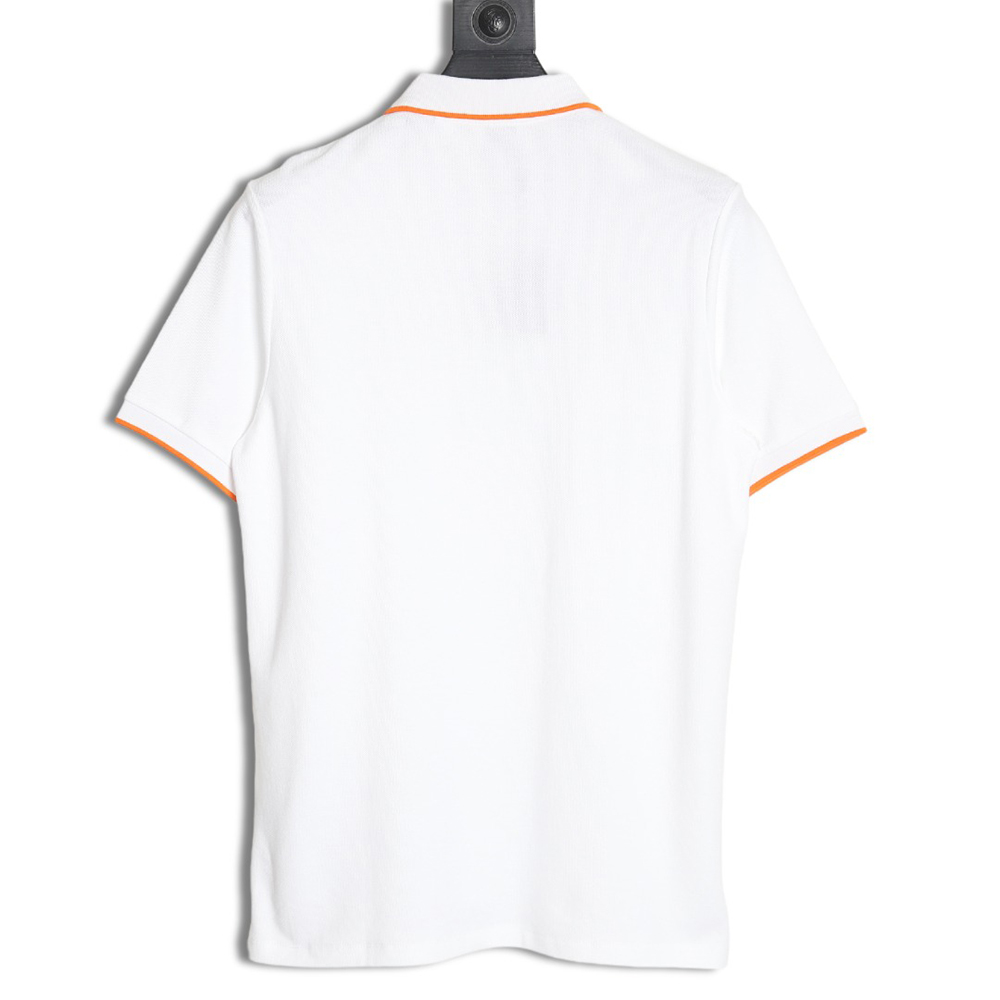Burberry embroidered badge polo short sleeve