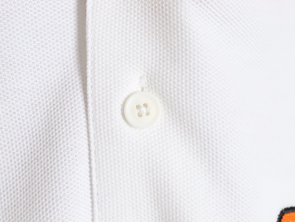 Burberry embroidered badge polo short sleeve