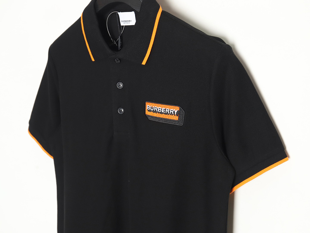 Burberry embroidered badge polo short sleeve TSK1