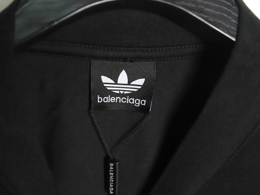 Balenciaga & Adidas Trefoil Joint Printed Short Sleeve
