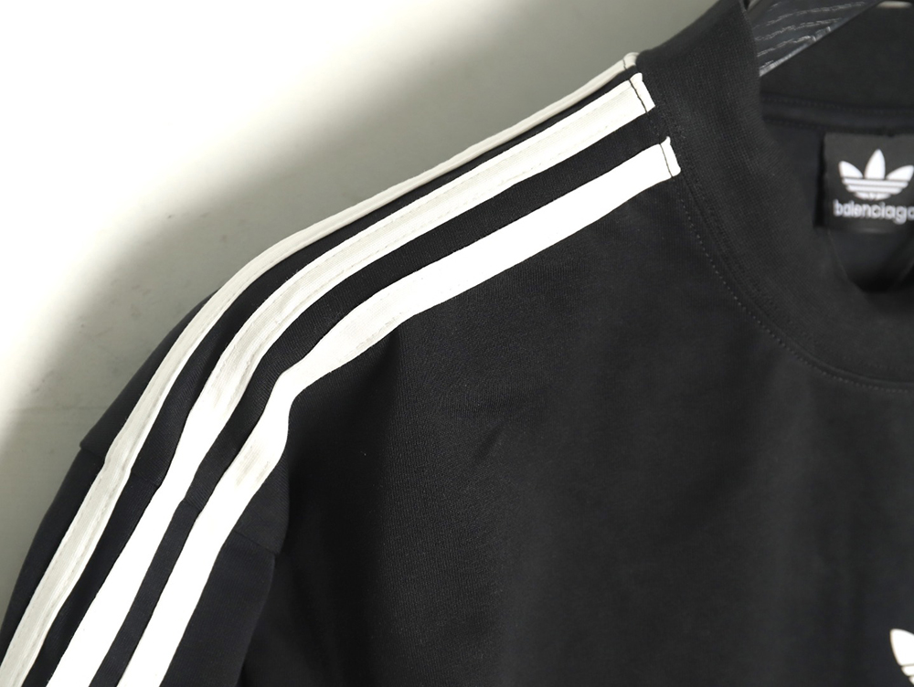 Balenciaga & Adidas Trefoil Joint Printed Short Sleeve