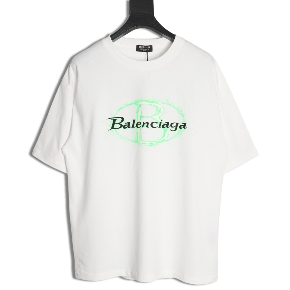 Balenciaga printed short sleeves