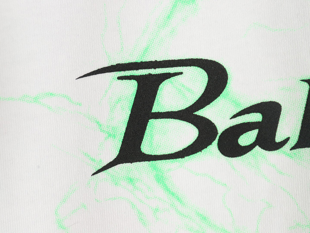 Balenciaga printed short sleeves